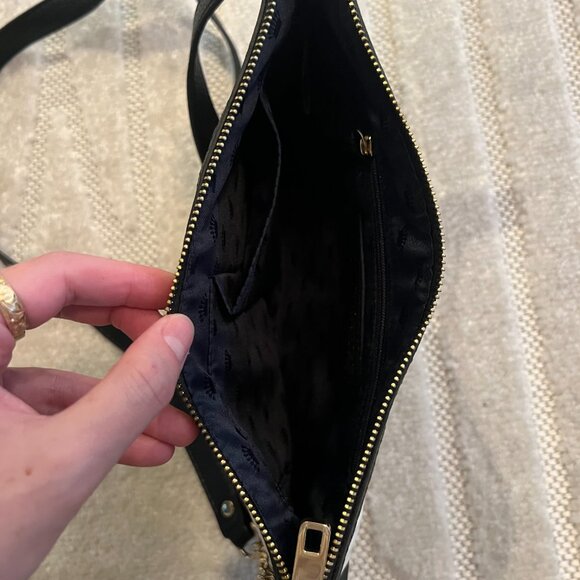 Juicy Couture Malibu Nylon Striped Crossbody Bag w/ Gold Hardware - Picture 5 of 7